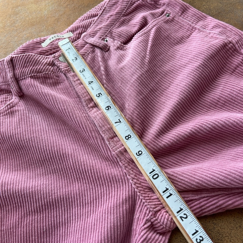 PacSun Pink Straight Leg Mom Jeans. Size 27 - Picture 8 of 10